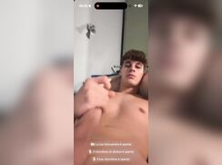 Horny straight italian boy baited