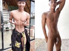 Fun tik toker shows off