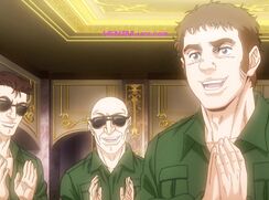 Bara dads rimmed and pounded in front of their army ◌ Gay Anime Porn