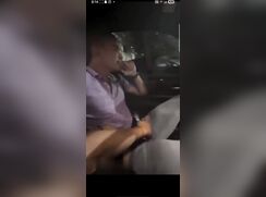 Boy masturbated in a car