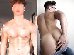 Hot muscle slutty tiktoker