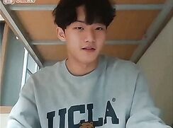 Japanese College Lad Very Handsome wanks off in his dorm-room AI Enhanced