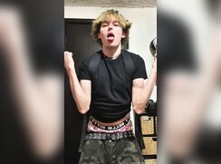 hello kitty boxers boy showing