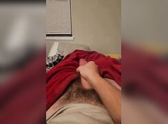 teen twink busting nut thinking about roommate