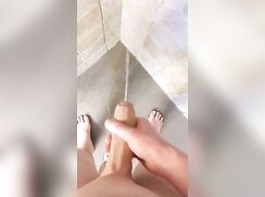 Shower Boner Piss 2 (no sound)