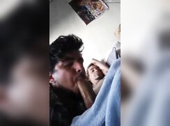 Sucking friend while sleep