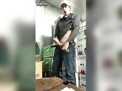 Jerk Off In The Cooler