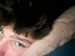 Young Guy Exposing Hairy Hole on Cam