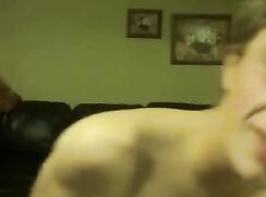 Vintage amateur webcam: Blond boy