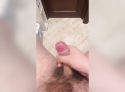 Hot thick cock cumshot