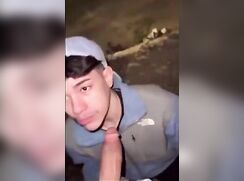 cute gypsy teen boys blowjob outside