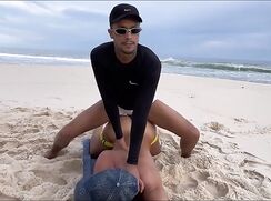 Fucking at beach