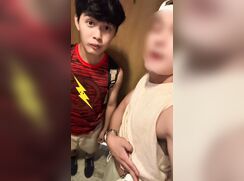 On his knees in a Flash