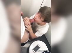 Jock Sucks Quarterback Between Classes