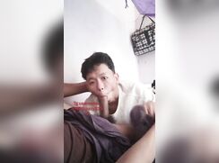 Perfect lip and mouth tension on this hard penis. He cums in his mouth.