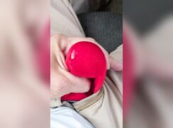 Cumming through pants
