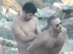 Twunk BJ & Raw Fuck In The Dunes Secret Camera