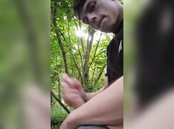 # AHC - Wank in the woods.