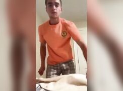 Gooning college guy