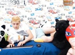Tony Harrison - Web-cam model livestream - naked -  3