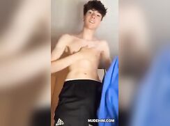 French TikToker Shows Off Big Cock