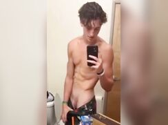 cute fit dude shower bate clip