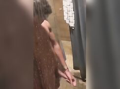 Caught Jerking In Locker Room Shower