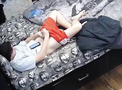 IP Spycam Teen Bedroom Wank